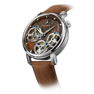 26A214 Herrenuhr Leder Braun Ø 34,5 mm