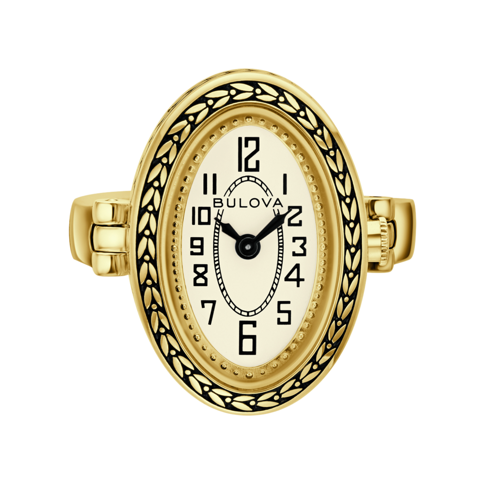 97L188 Damenuhr Edelstahl Weiß Ø 17 mm