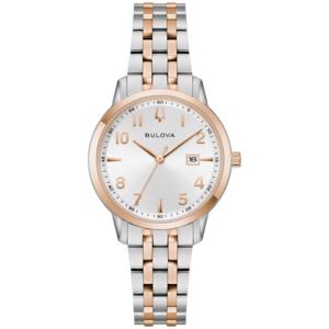 98M140 Dameshorloge roestvrij staal zilver Ø 31 mm