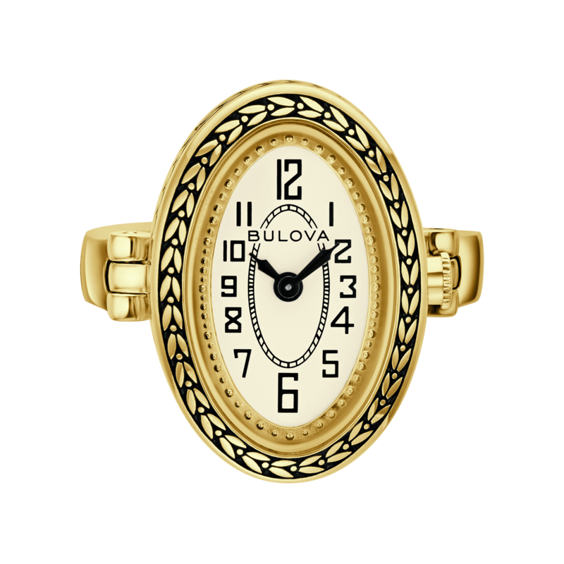 97L188 Damenuhr Edelstahl Weiß Ø 17 mm