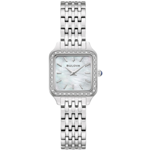 96R256 Damenuhr Edelstahl Perlmutt Ø 23 mm