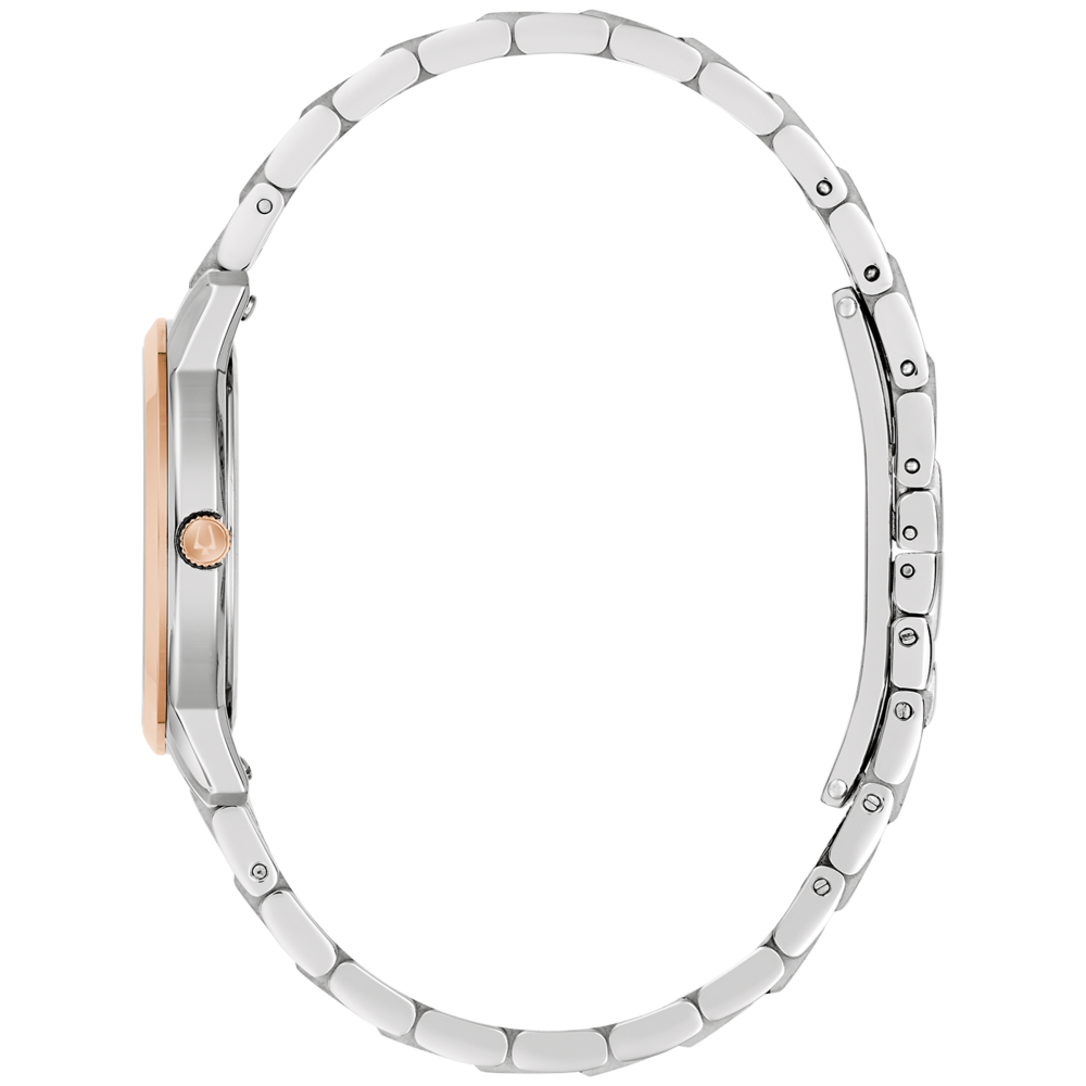 98M140 Dameshorloge roestvrij staal zilver Ø 31 mm