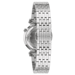 Horloge met metalen band, detailopname, close-up, zilverkleurig, elegant, modern