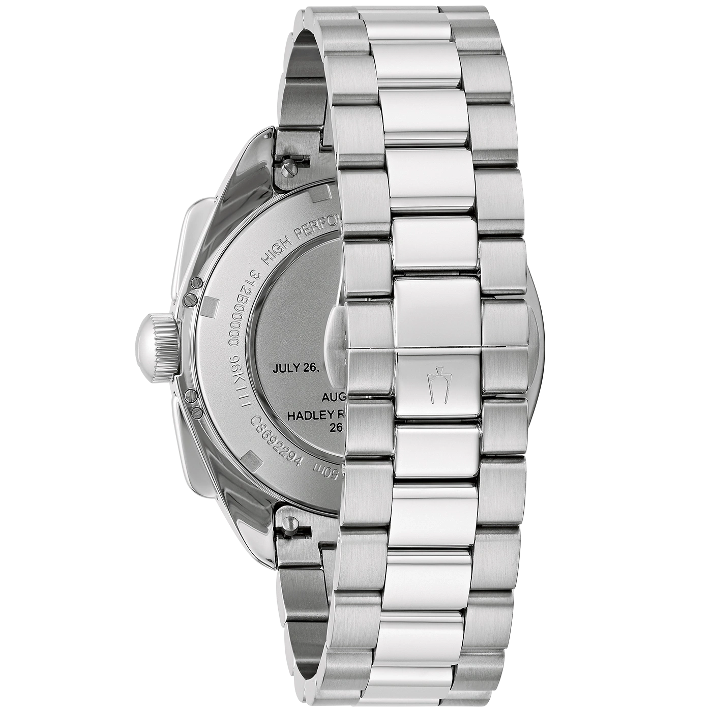 Horloge, roestvrij staal, armband, detail, close-up, zilver, glanzend, modern, elegant, accessoire
