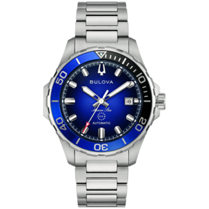 98B471 Herrenuhr Edelstahl Grün Ø 41 mm