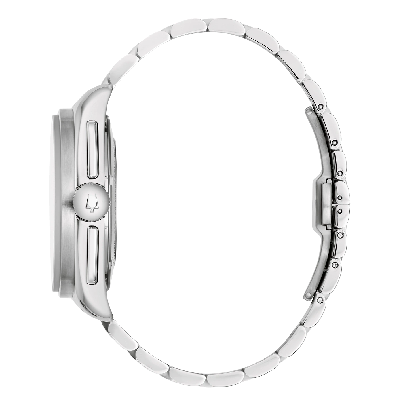 Horloge, zilveren band, zijaanzicht, detailopname, elegant design, accessoire, mode, tijdwaarneming