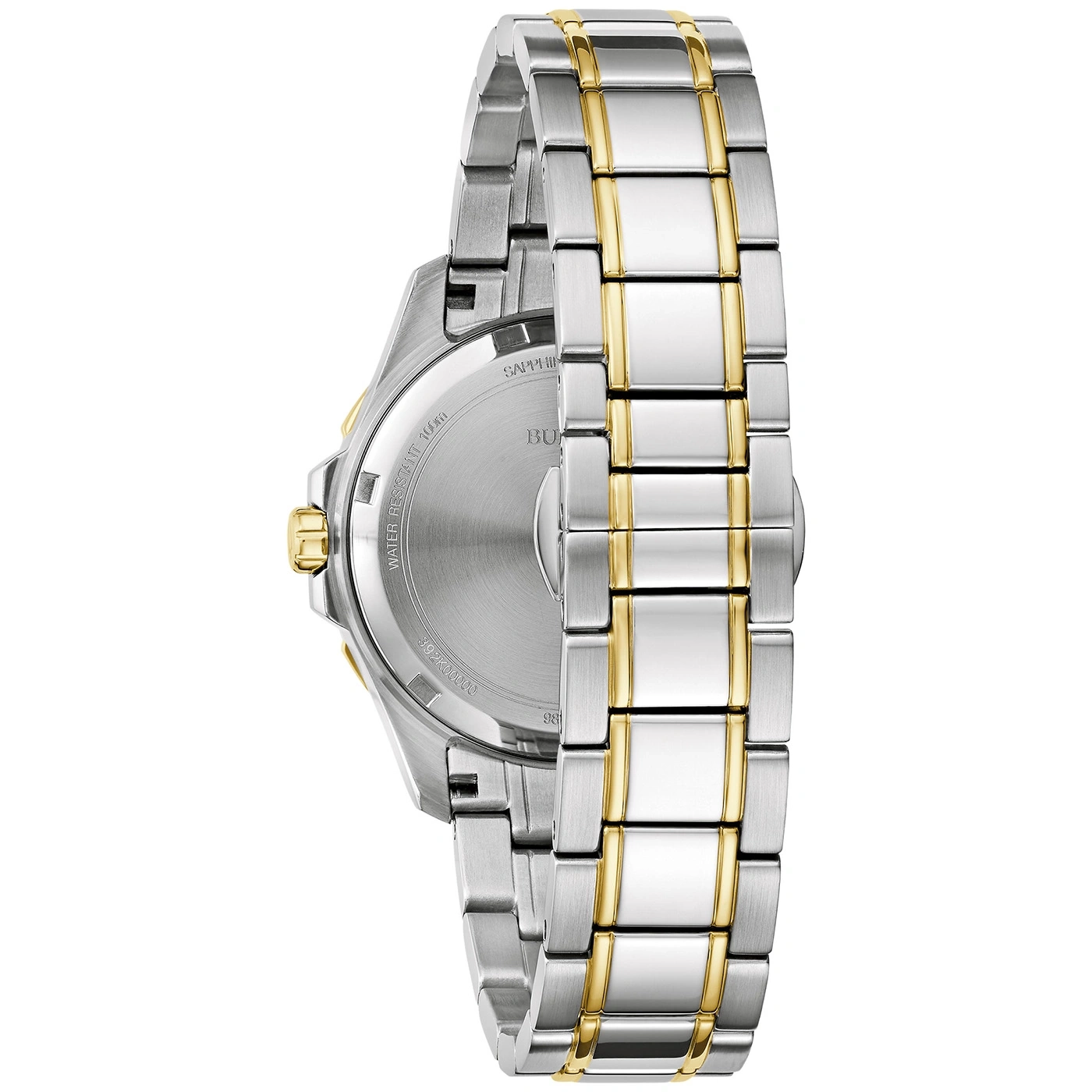 Horloge, zilver en goud, armband, detail, close-up, luxe, accessoire, mode, tijd