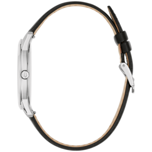 96B473 Herenhorloge leer zwart Ø 40 mm