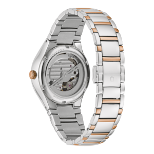 Bulova horloge, roestvrij staal, automatisch uurwerk, Miyota, 21 juwelen, 3N2800000, 98L313, C4692330