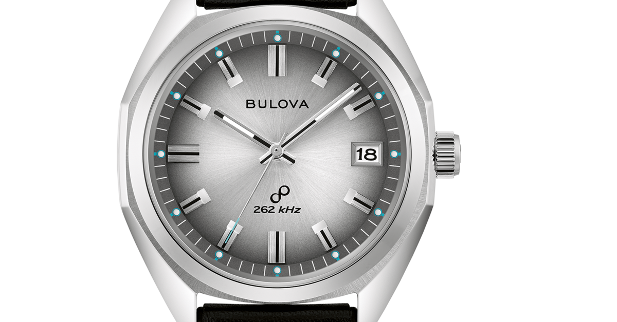 Klassieke herenhorloge met precisie quartzwerk | Bulova Jet Star met vintage inspiratie