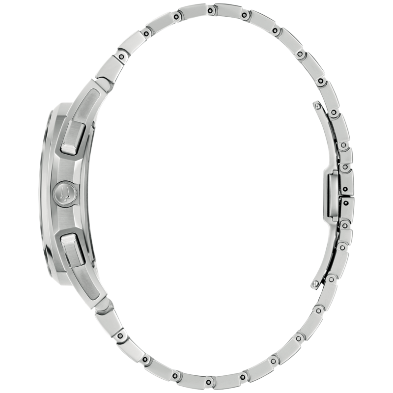 96A338 Herrenuhr Edelstahl grün Ø 41 mm