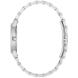 96M174 Dameshorloge roestvrij staal wit Ø 31 mm