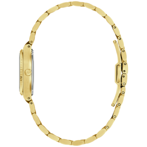 97L189 Damenuhr Edelstahl Weiß Ø 25 mm