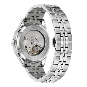 Bulova horloge, roestvrij staal, waterdicht, Miyota uurwerk, 21 juwelen, C8771265, 96B425