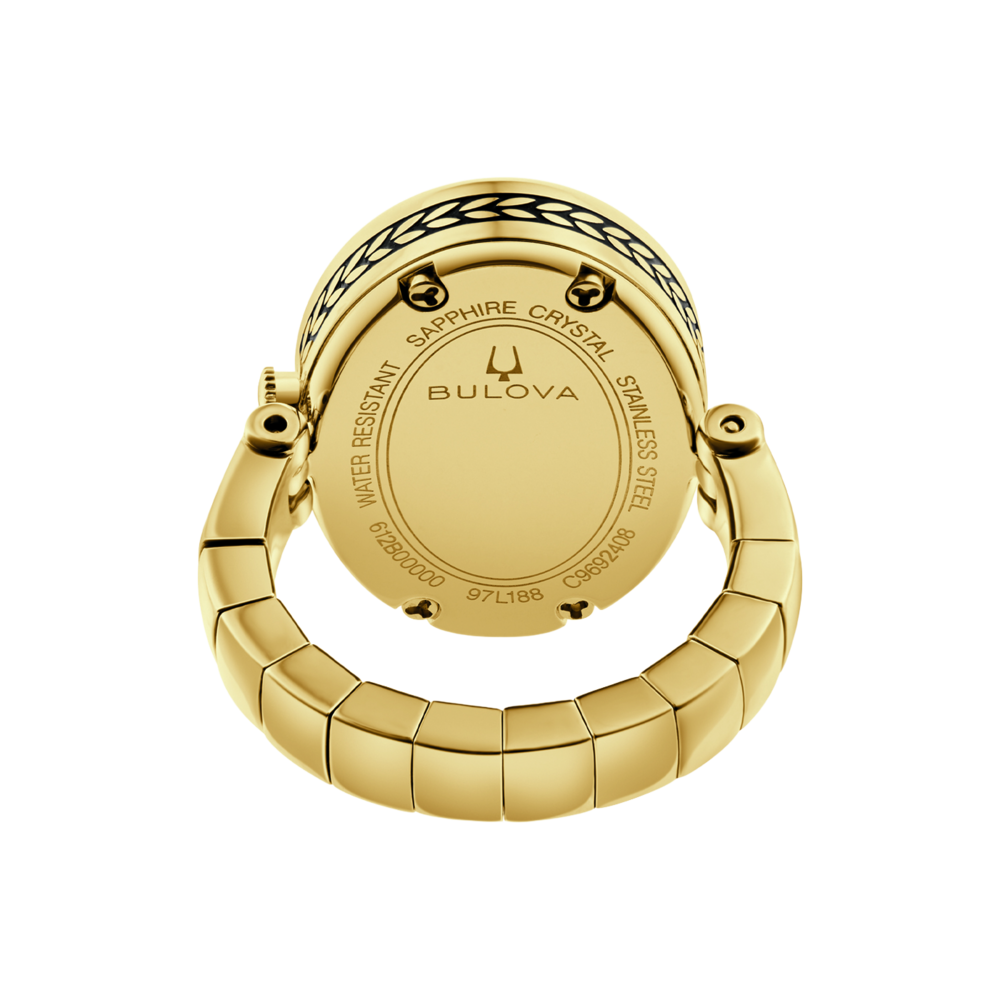 97L188 Damenuhr Edelstahl Weiß Ø 17 mm