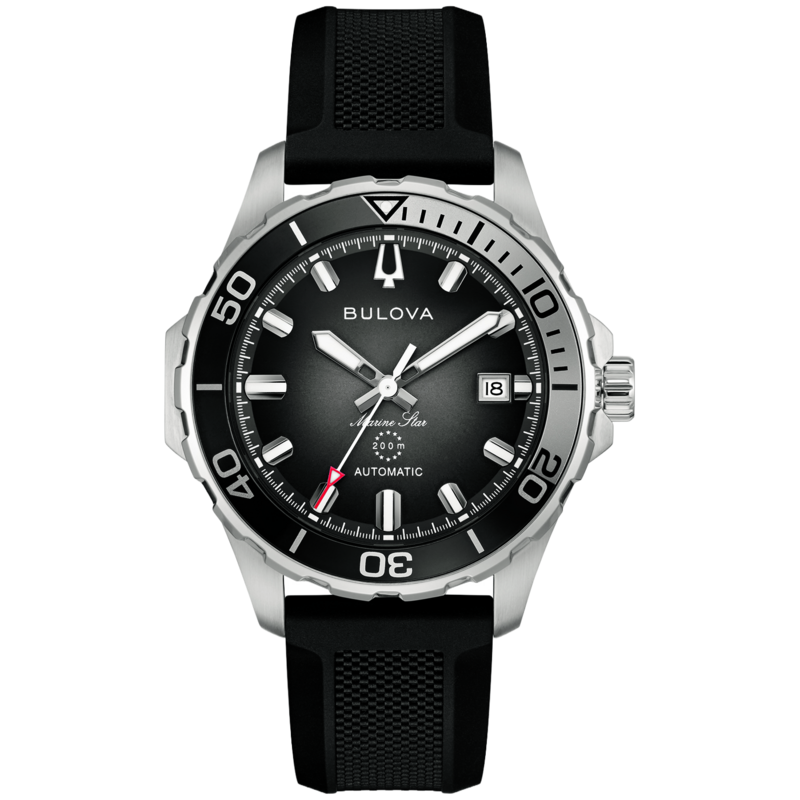 98B465 Herrenuhr Kunststoff Schwarz Ø 41 mm