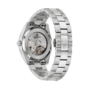 Bulova horloge, roestvrij staal, saffierglas, waterdicht, automatisch uurwerk, 21 juwelen, Miyota