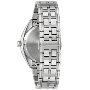 Horloge met metalen band, detailopname, zilverkleurig, precisie, saffierglas, 342D00000