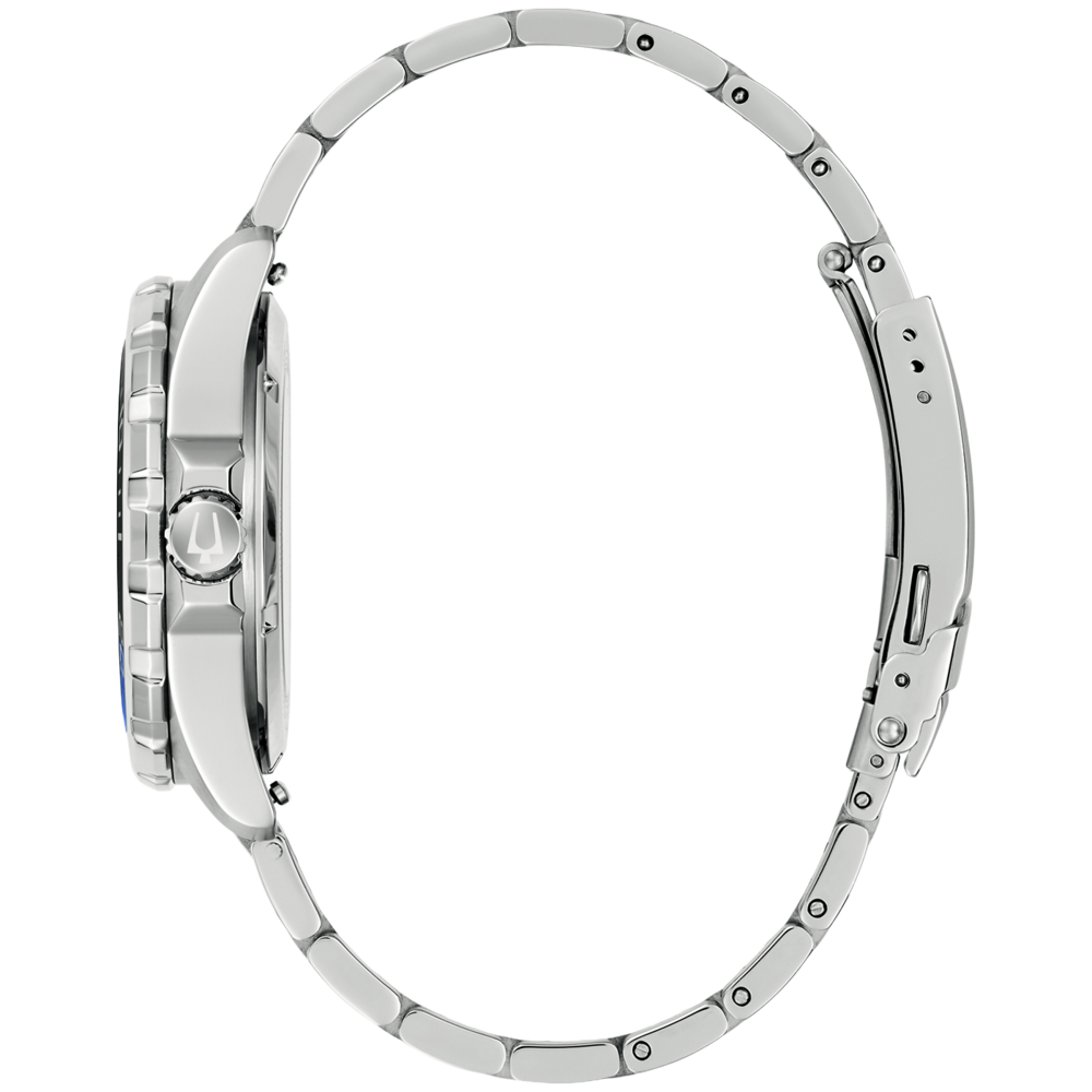 98B471 Herrenuhr Edelstahl Grün Ø 41 mm