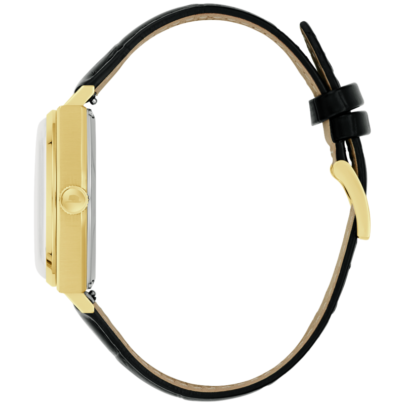 97B243 Uhr Leder Weiß Ø 37 mm