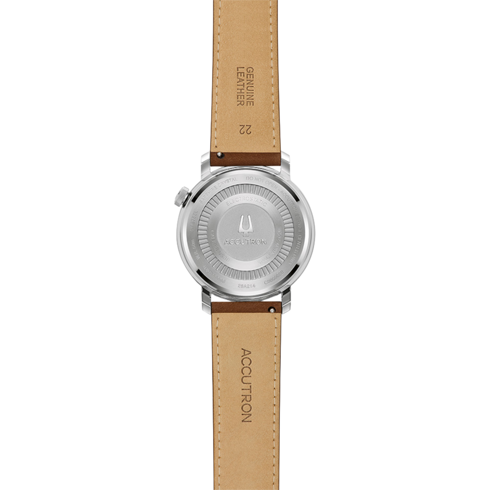 26A214 Herrenuhr Leder Braun Ø 34,5 mm