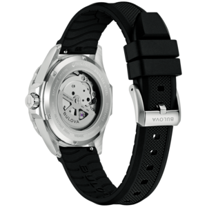 98B465 Herrenuhr Kunststoff Schwarz Ø 41 mm